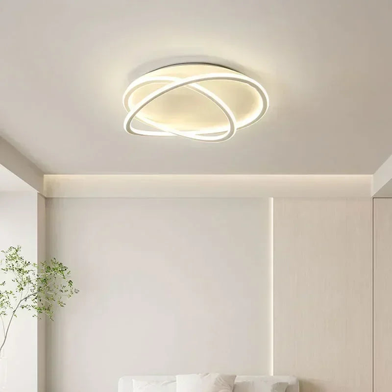 Modern LED ceiling light for elegant interior decor - vue 3 sur 16