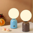 Rechargeable LED desk lamp for indoor decorative lighting