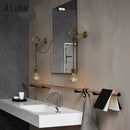 Retro wall light american country style creative industrial design