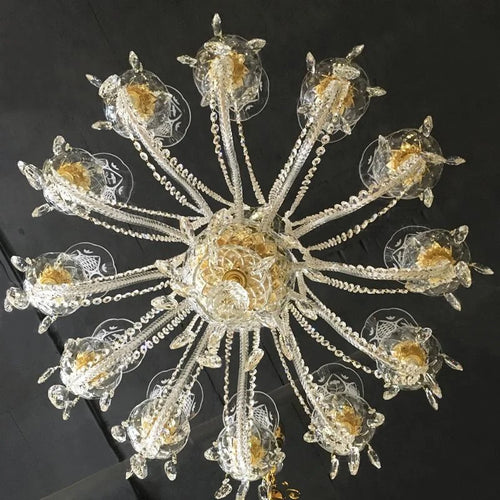Crystal chandeliers for creative lighting in halls - vue 7 sur 9