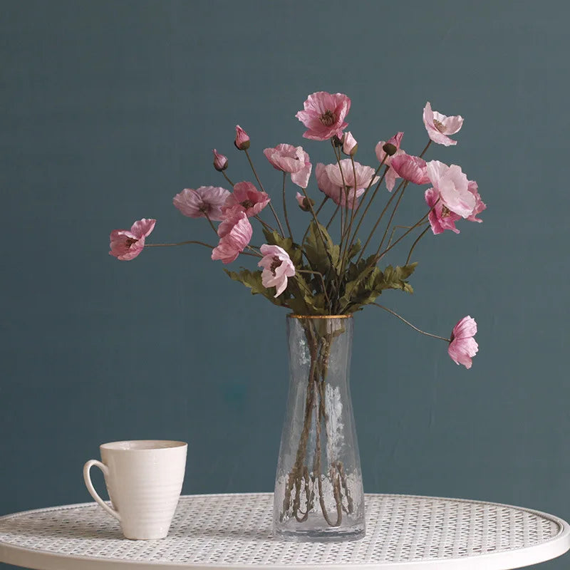 Artificial poppy flower for party and garden decoration - vue 4 sur 18