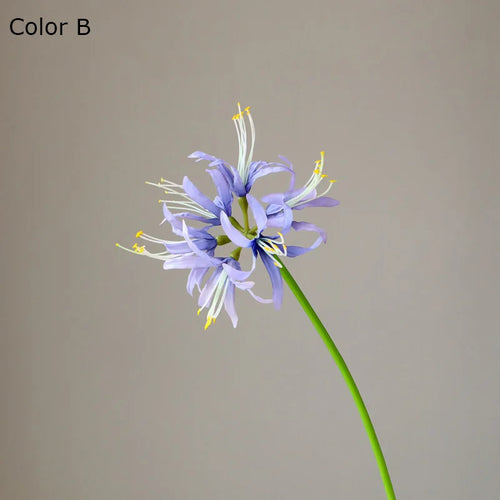 Artificial higanbana flower branch for wedding floral decoration - vue 9 sur 10