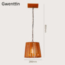 Bamboo pendant light for Asian-inspired home decor