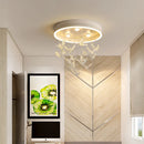Creative warm and romantic modern LED crystal chandelier