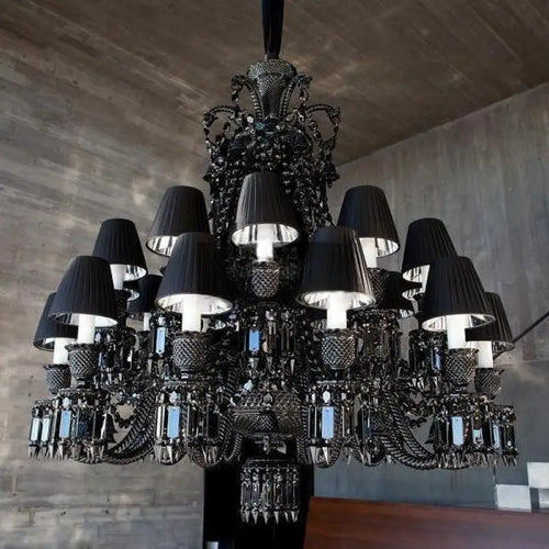 44-arm crystal chandelier for hotel and commercial centre - vue 12 sur 12