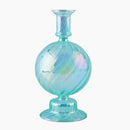 Retro glass taper candle holders for elegant decor