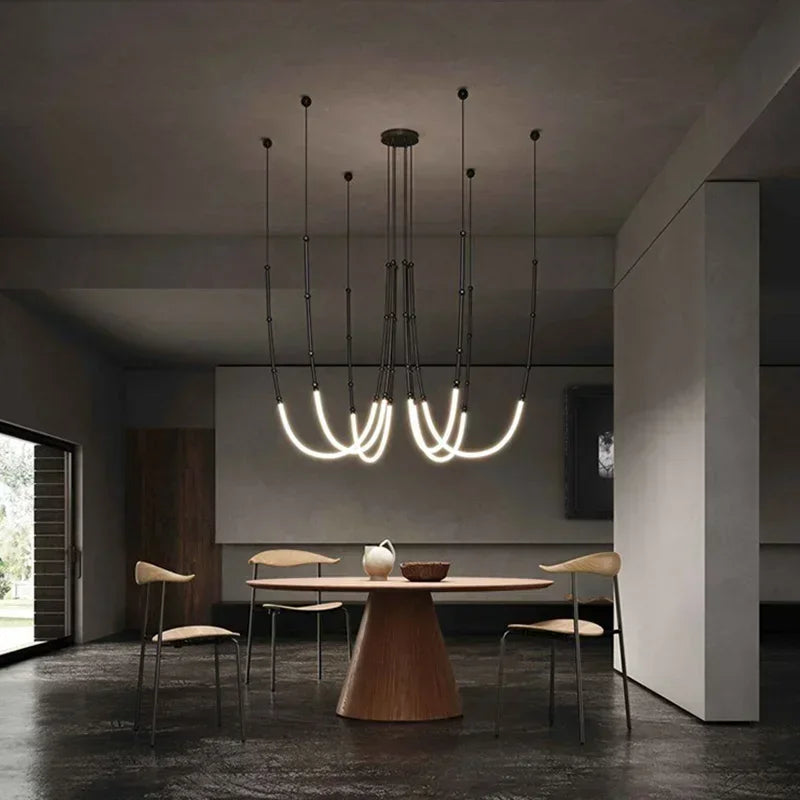 Modern LED pendant light for stylish and elegant interior decor