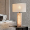 Modern natural marble LED chandelier