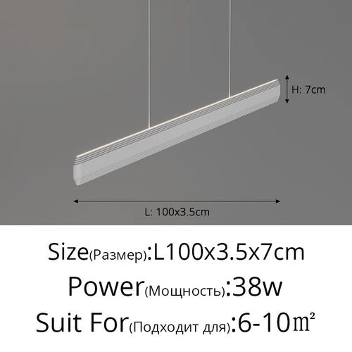 Modern and luxurious design pendant chandelier - vue 12 sur 14