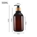 portable soap dispenser bottle with pump