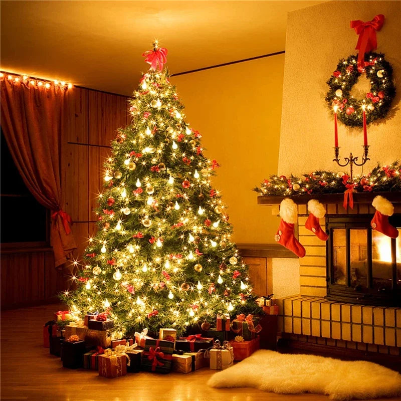 Led ball string light for outdoor and festive decorations - vue 5 sur 8