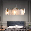 Handmade glass pendant light for a luxurious interior