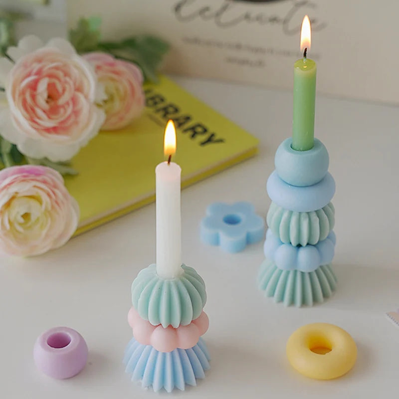 stackable soy wax scented candle for weddings and birthdays