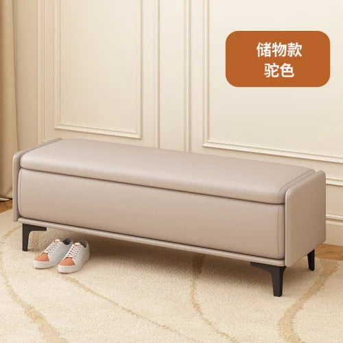 luxury nordic shoe bench for storage - vue 9 sur 15
