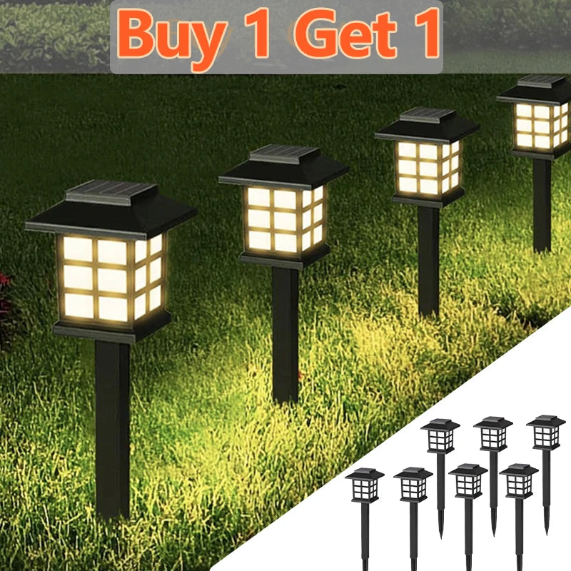 Waterproof solar garden lights for outdoor decoration