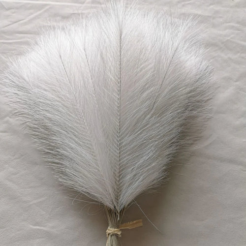 Set of 10 artificial pampas grass bouquets for interior decoration - vue 12 sur 17