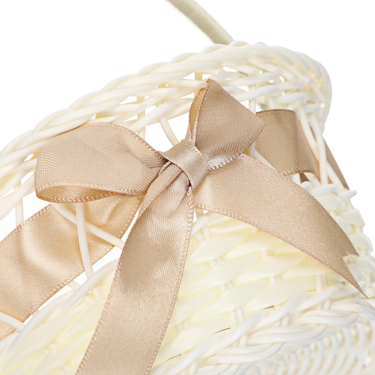 handwoven flower basket for wedding and decoration - vue 7 sur 7