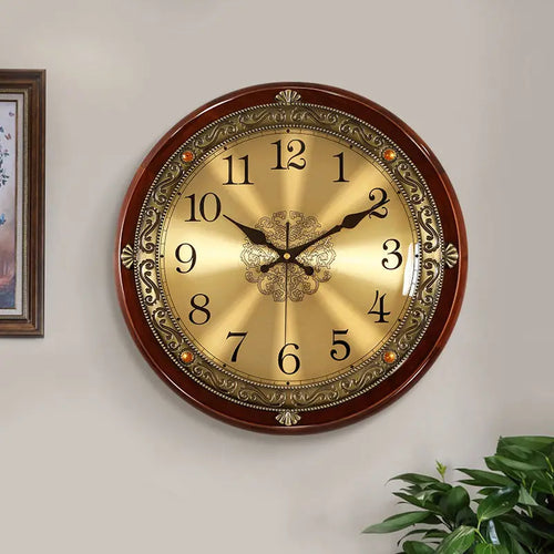 3d design retro silent wall clock for modern decoration - vue 3 sur 13