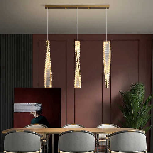Modern crystal chandelier for an elegant atmosphere - vue 7 sur 11