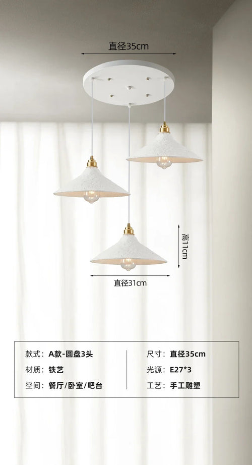 Handcrafted wabi-sabi pendant light for modern Japanese ambience - vue 14 sur 16