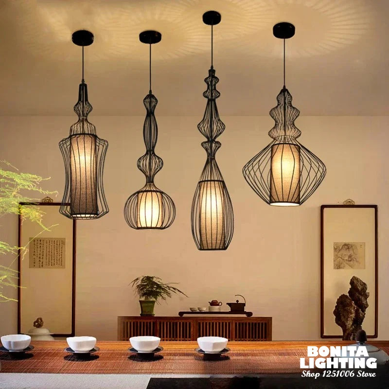 vintage aristocrat pendant light for restaurant and hotel high ceiling