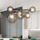 Nordic glass bubble chandelier for interior decoration