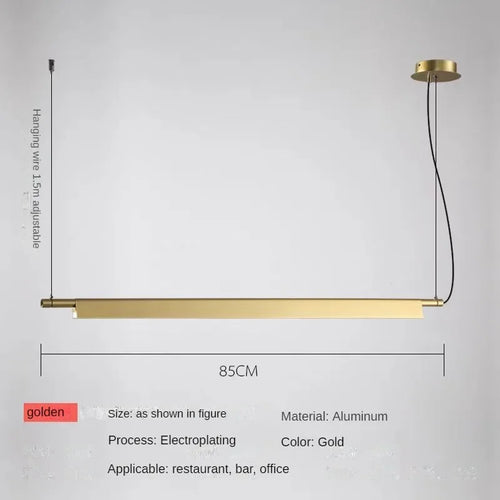 Modern minimalist pendant light for creative and personalised spaces - vue 12 sur 12