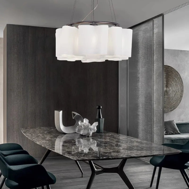 Modern minimalist cloud ceiling light for contemporary interiors