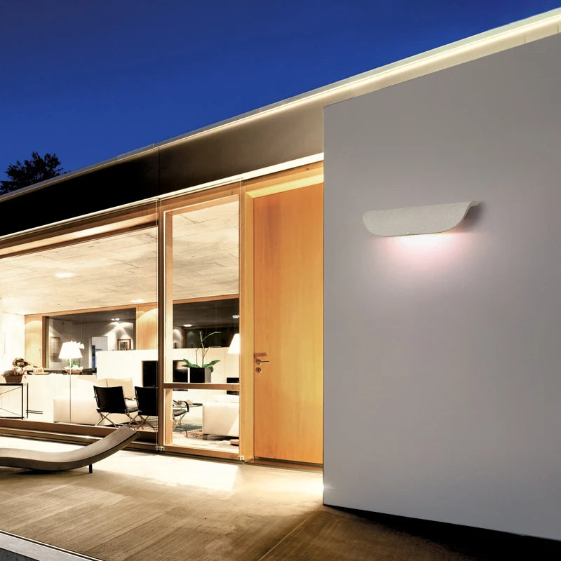 Waterproof outdoor wall light for hotels and villas - vue 5 sur 12