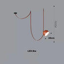 Artistic dimmable chandelier for modern interior decor