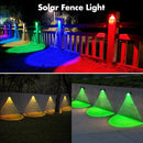 Waterproof solar lights for outdoor dusk to dawn lighting