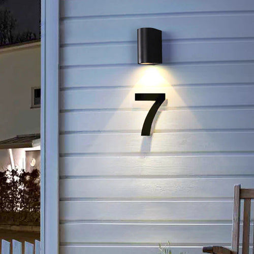 Waterproof outdoor wall light for garden, hotel, villa - vue 4 sur 12
