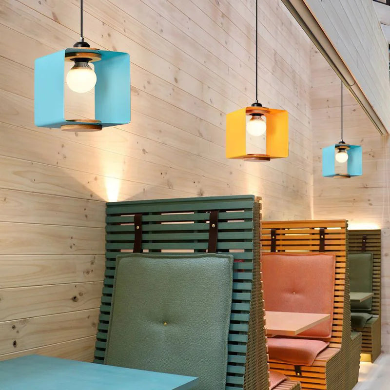Modern Nordic pendant light 2023 macaron decor