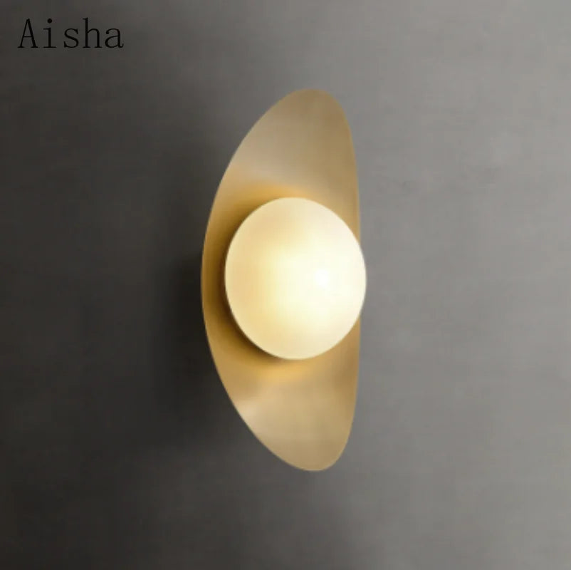 Modern nordic LED wall light for elegant interiors