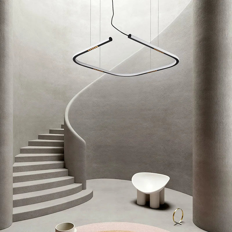 Round hand sensor dimmable chandelier