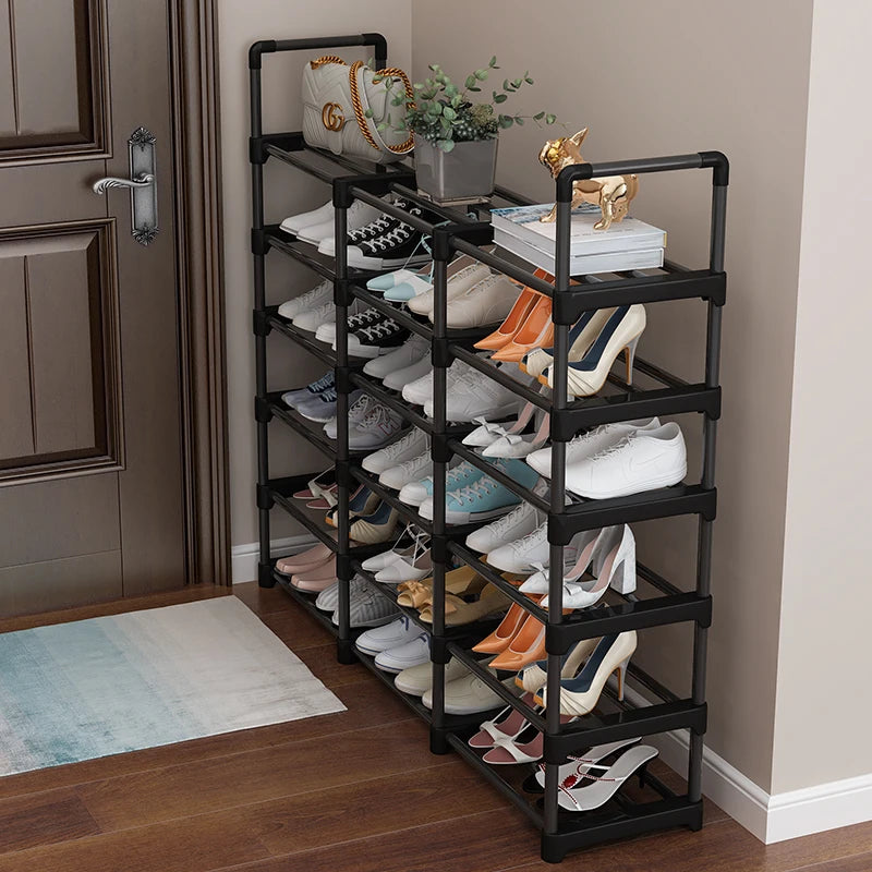 removable and economical multi-layer shoe rack - vue 5 sur 11