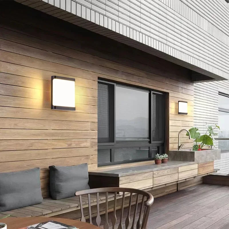 Modern outdoor waterproof designer wall light