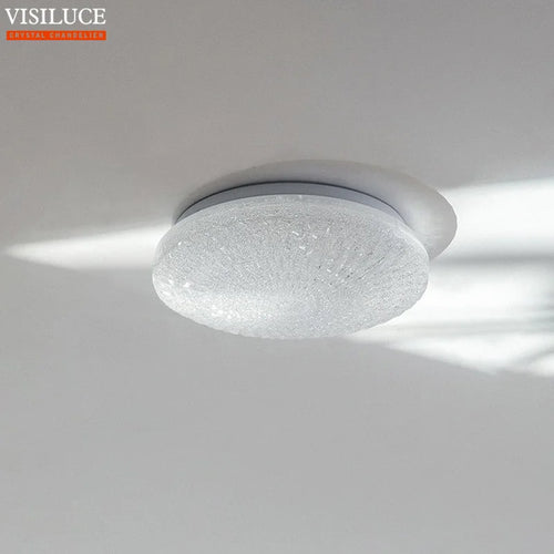Modern acrylic LED ceiling light for interior decor - vue 7 sur 7