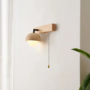 Creative wall light with switch and adjustable lighting angle