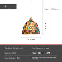 Nordic shell pendant light for creative interiors