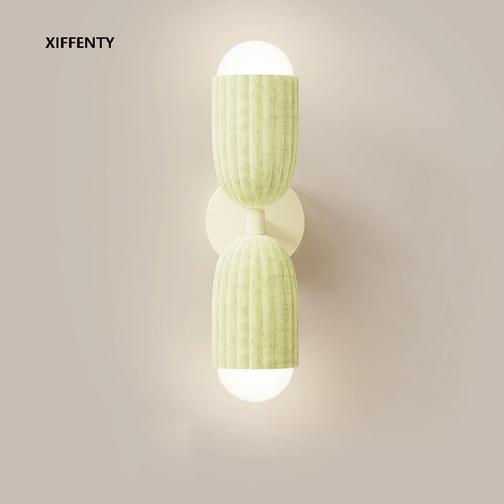 LED double head wall light for interior decoration