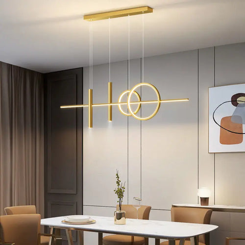 Modern LED pendant light for elegant interior décor - vue 3 sur 9