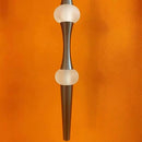 Minimalist LED chandelier in aluminium and acrylic for hotel 3000k