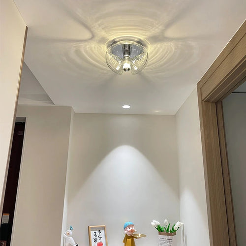 Modern glass wall light for interior decoration and lighting - vue 6 sur 11