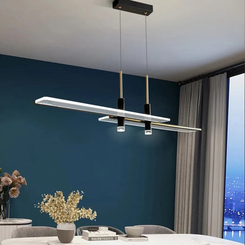 Minimalist postmodern creative LED chandelier pendant light - vue 6 sur 10