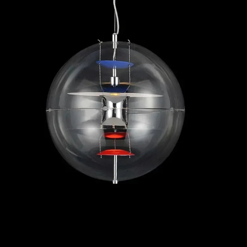 Modern Danish design globe pendant light in PVC