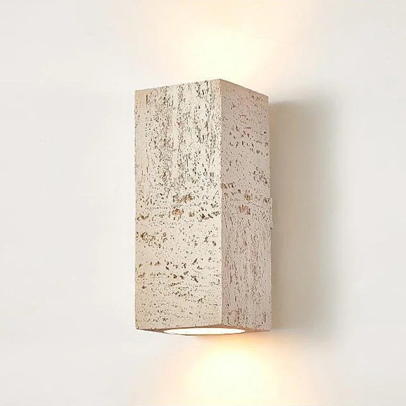 Nordic retro resin wall light for interior decoration