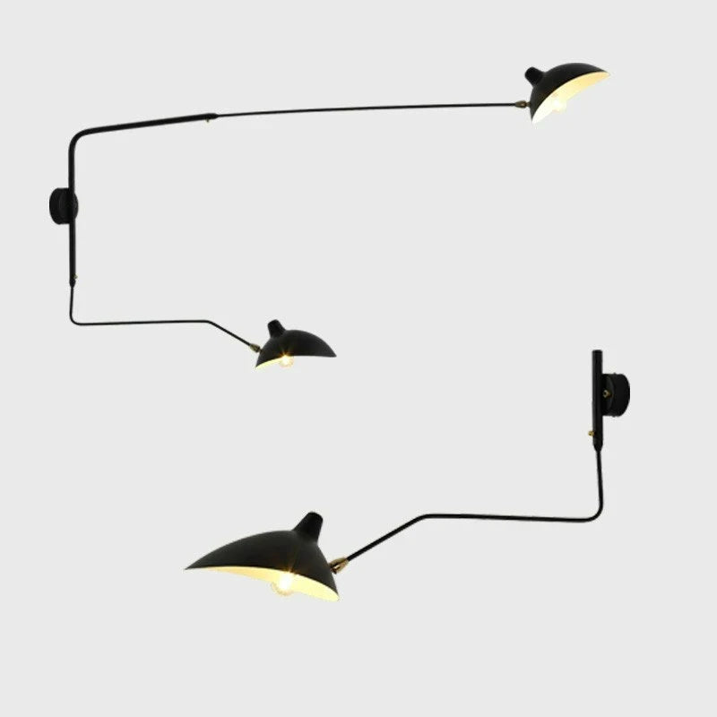 Modern rotating designer wall light for interior decoration