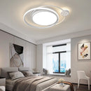 Modern minimalist LED ceiling light for decorative indoor home lighting