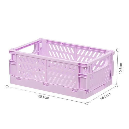 foldable storage basket for makeup jewelry toys and more - vue 24 sur 28